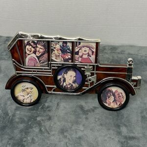 Vintage Plastic Picture Frame Classic Model T Photo Collage Automobile